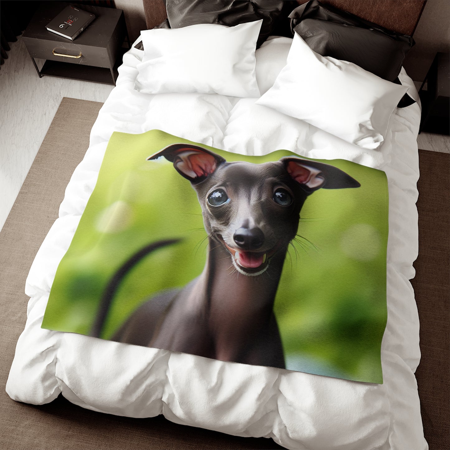 Italian Greyhound Sweatshirt Blanket