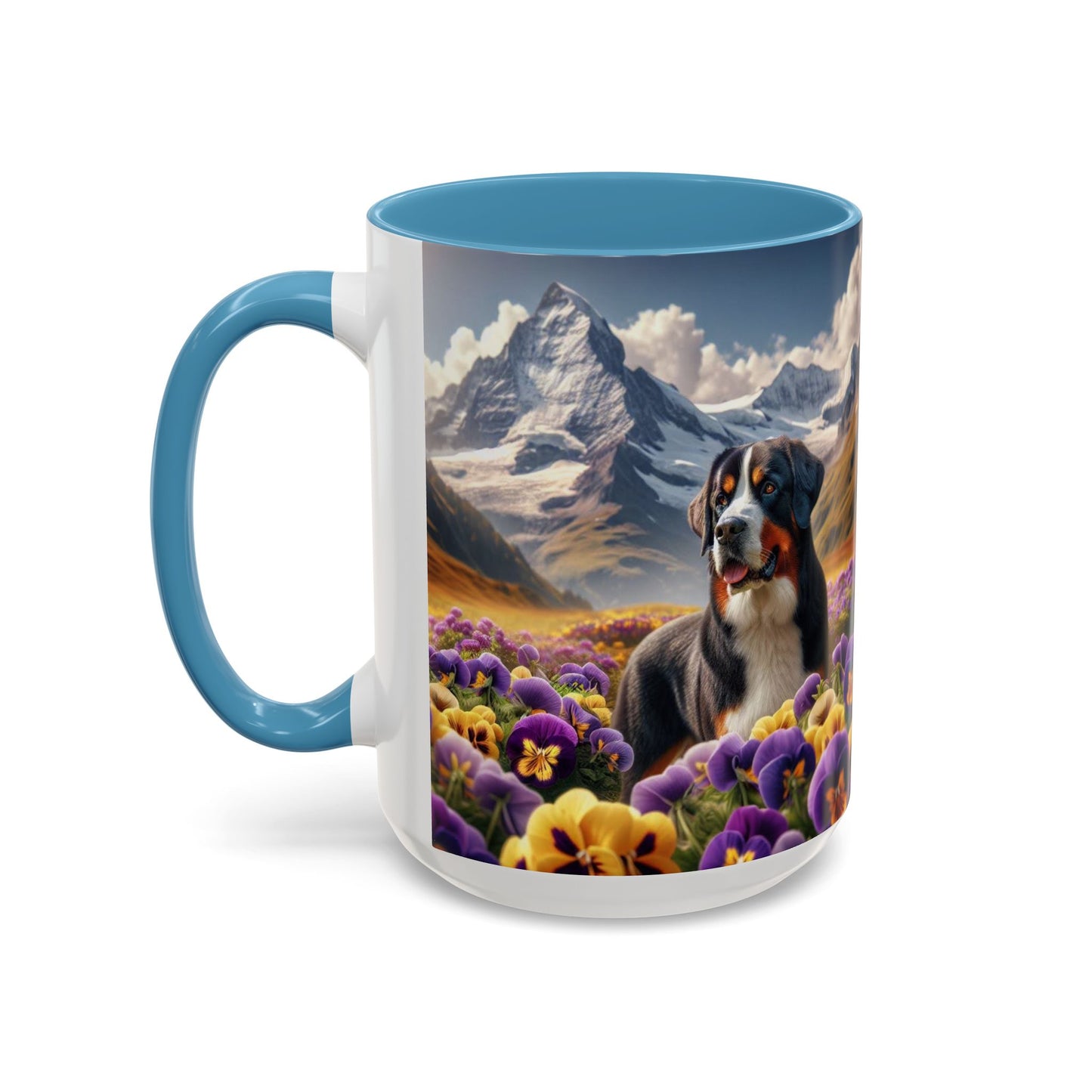 Greater Swiss Mountain Dog Accent Coffee Mug - Perfect Gift for Dog Lovers