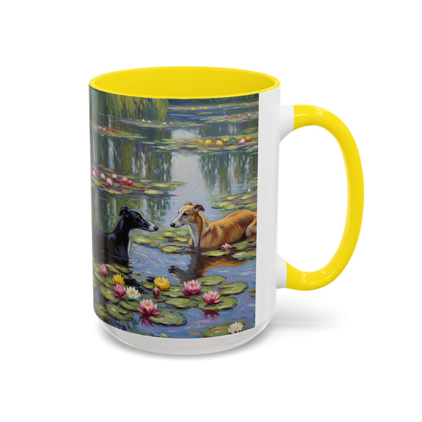 Greyhound Accent Coffee Mug - Perfect Gift for Dog Lovers