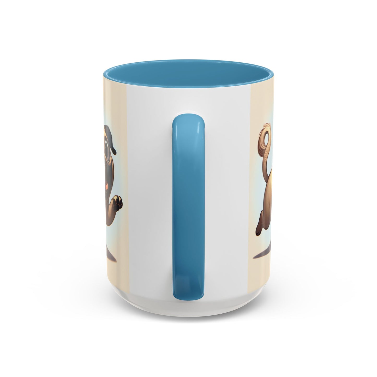 Pug Accent Coffee Mug - Perfect Gift for Dog Lovers