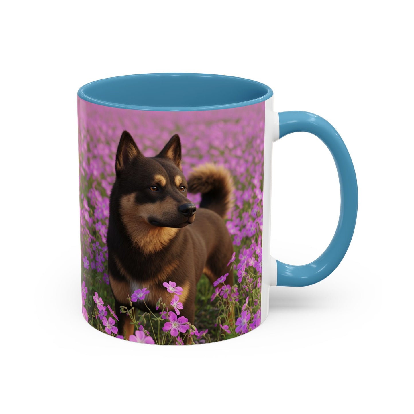 Cadabomb Okami Accent Coffee Mug - Perfect Gift for Dog Lovers