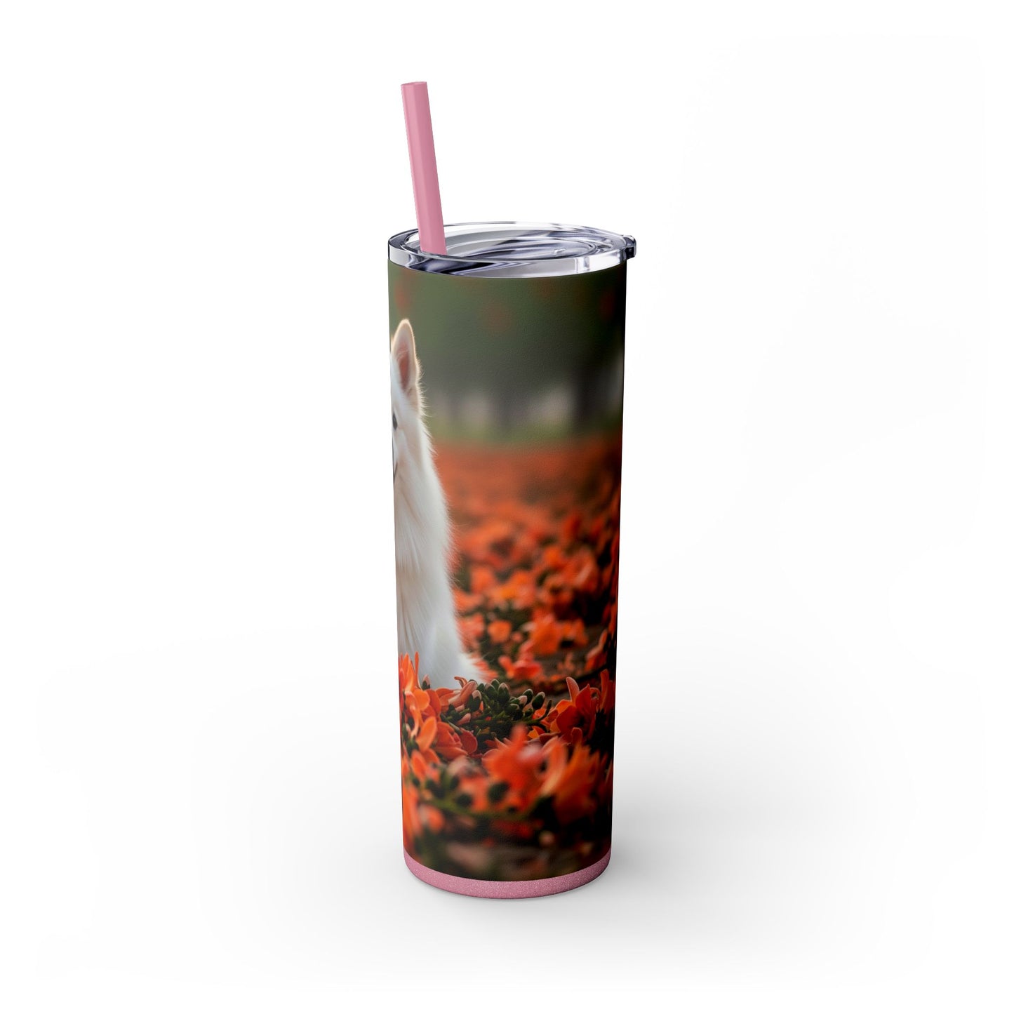 Indian Spitz Tumbler with Straw, 20oz