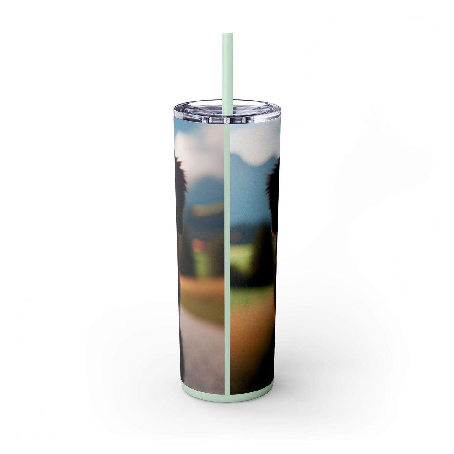 Appenzeller Sennenhund Tumbler with Straw, 20oz