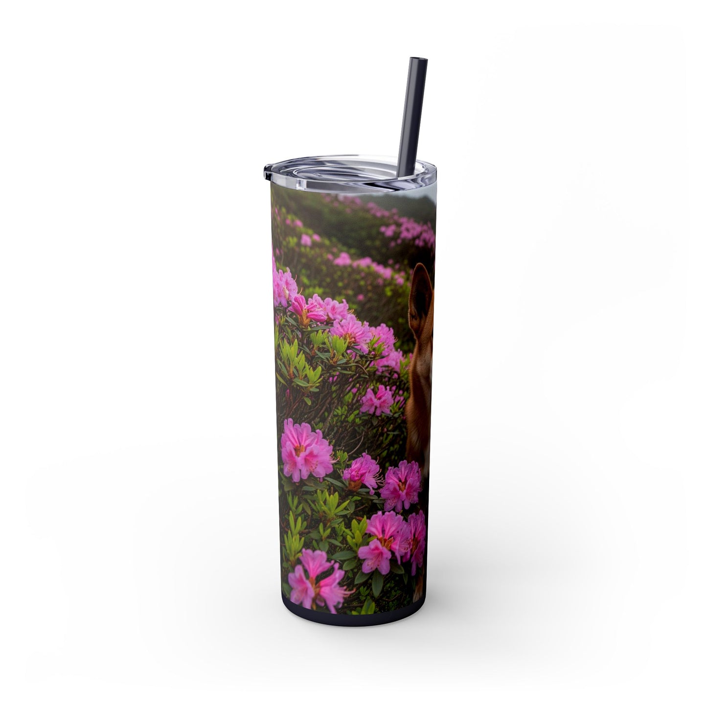 Taiwan Dog Tumbler with Straw, 20oz