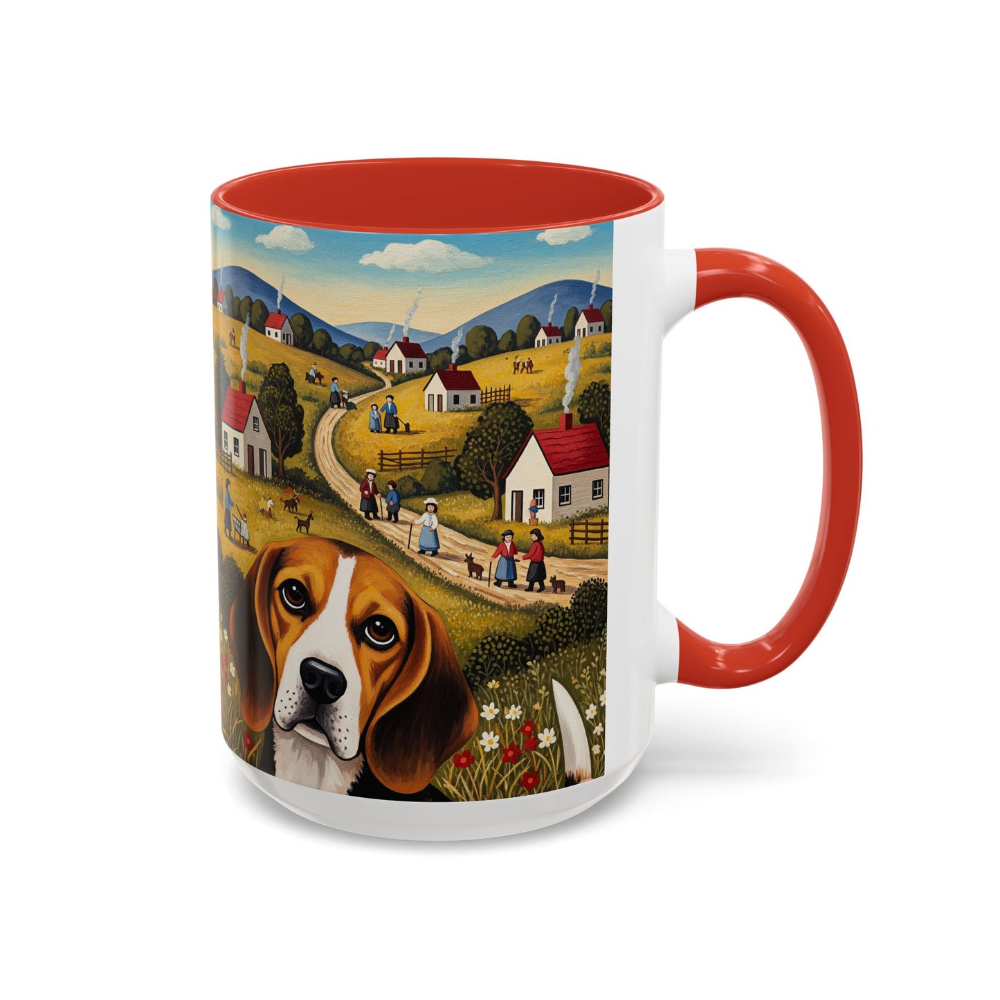 Beagle Accent Coffee Mug - Perfect Gift for Dog Lovers
