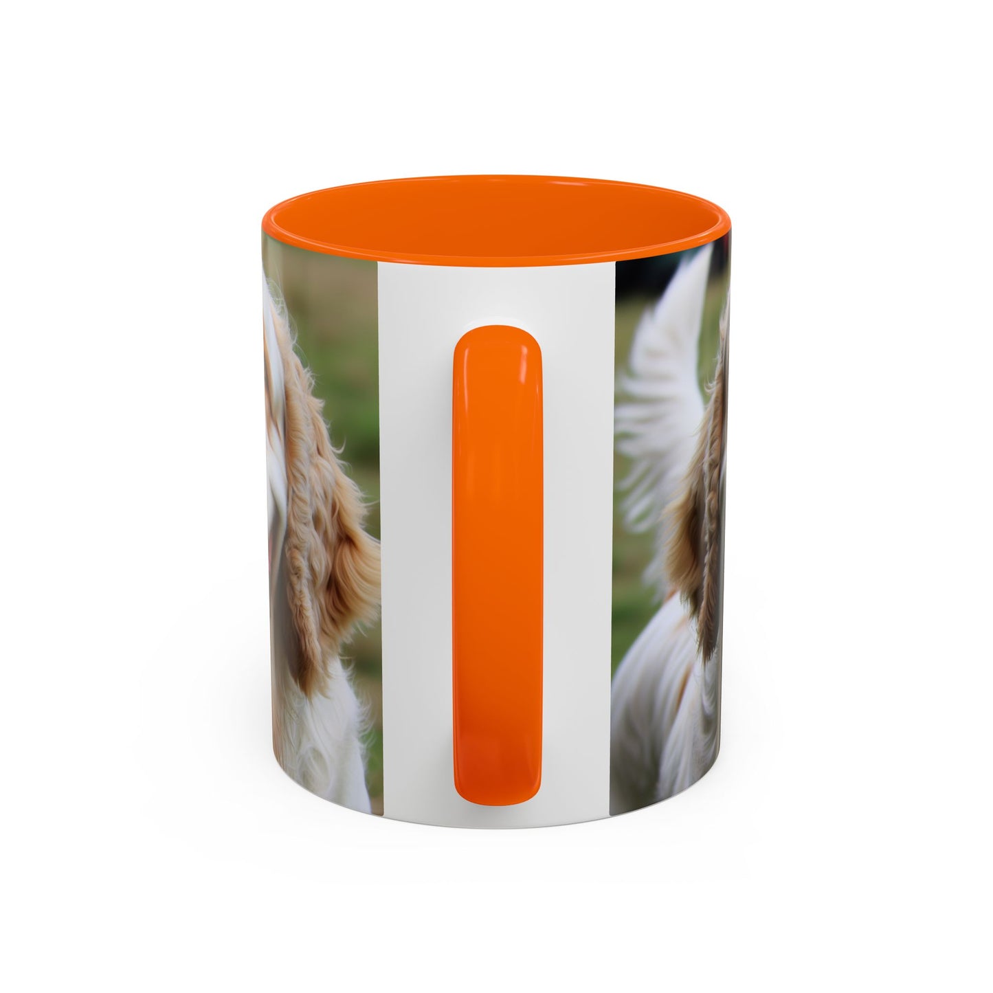 Clumber Spaniel Accent Coffee Mug - Perfect Gift for Dog Lovers