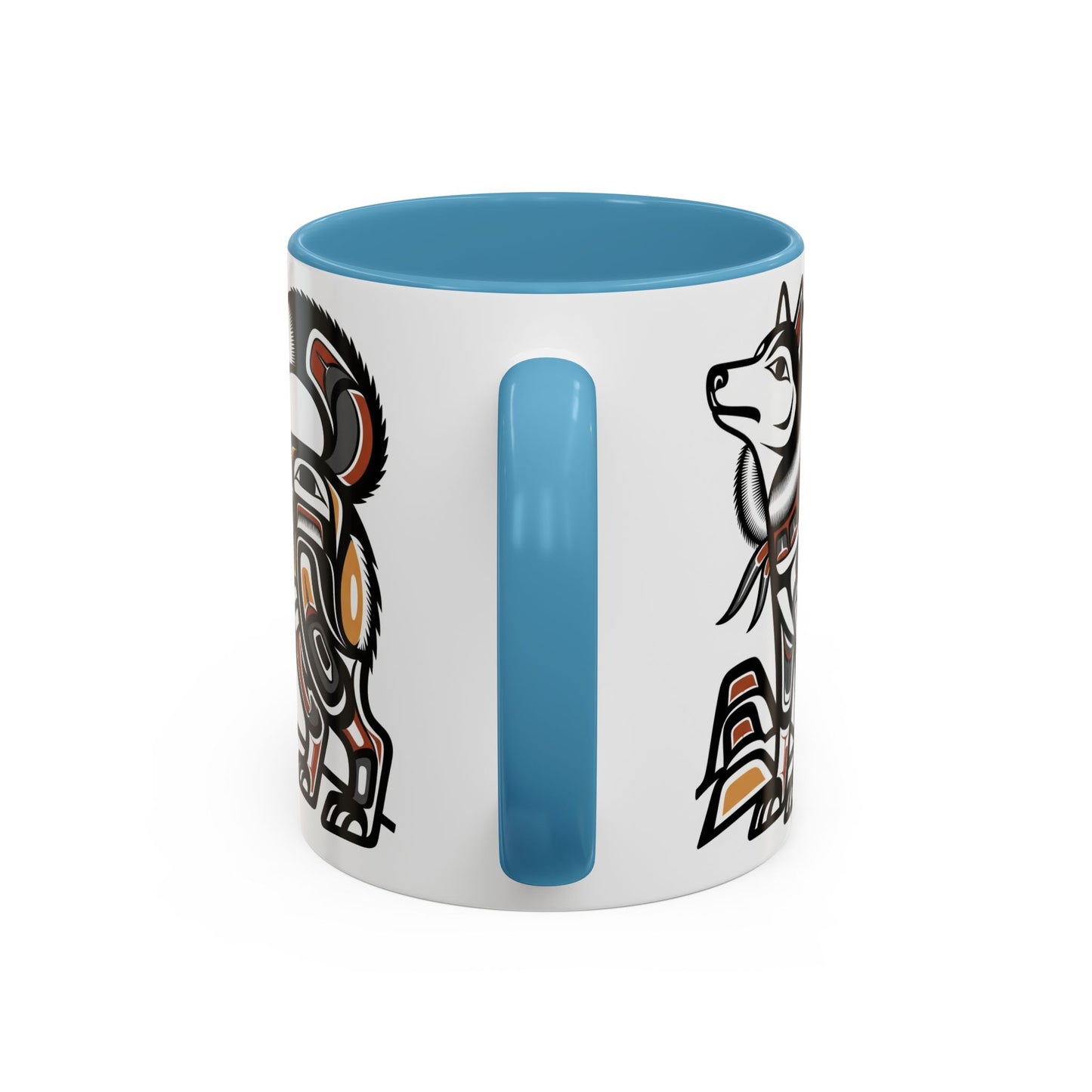 Siberian Husky Accent Coffee Mug - Perfect Gift for Dog Lovers