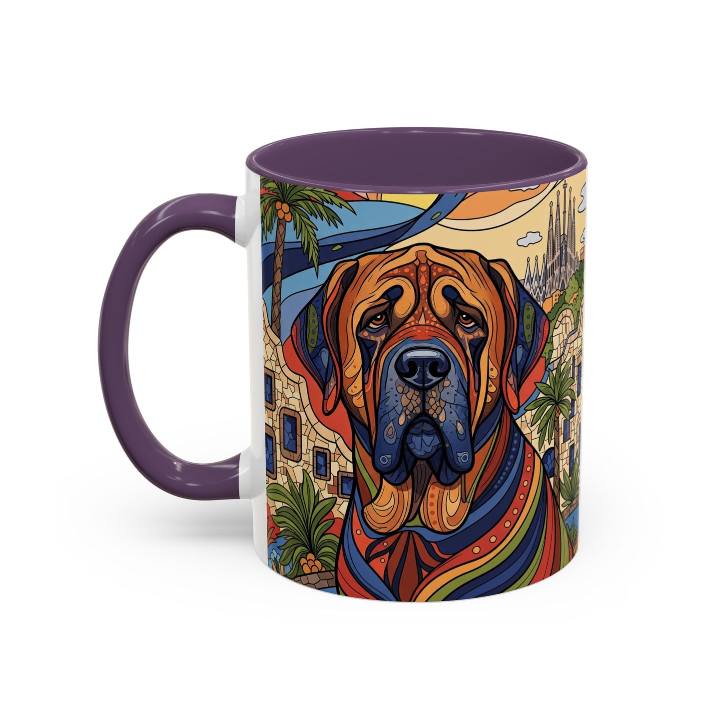 Spanish Mastiff Accent Coffee Mug - Perfect Gift for Dog Lovers