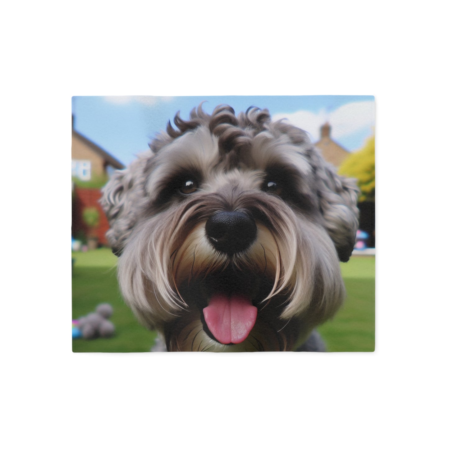 Schnoodle Sweatshirt Blanket