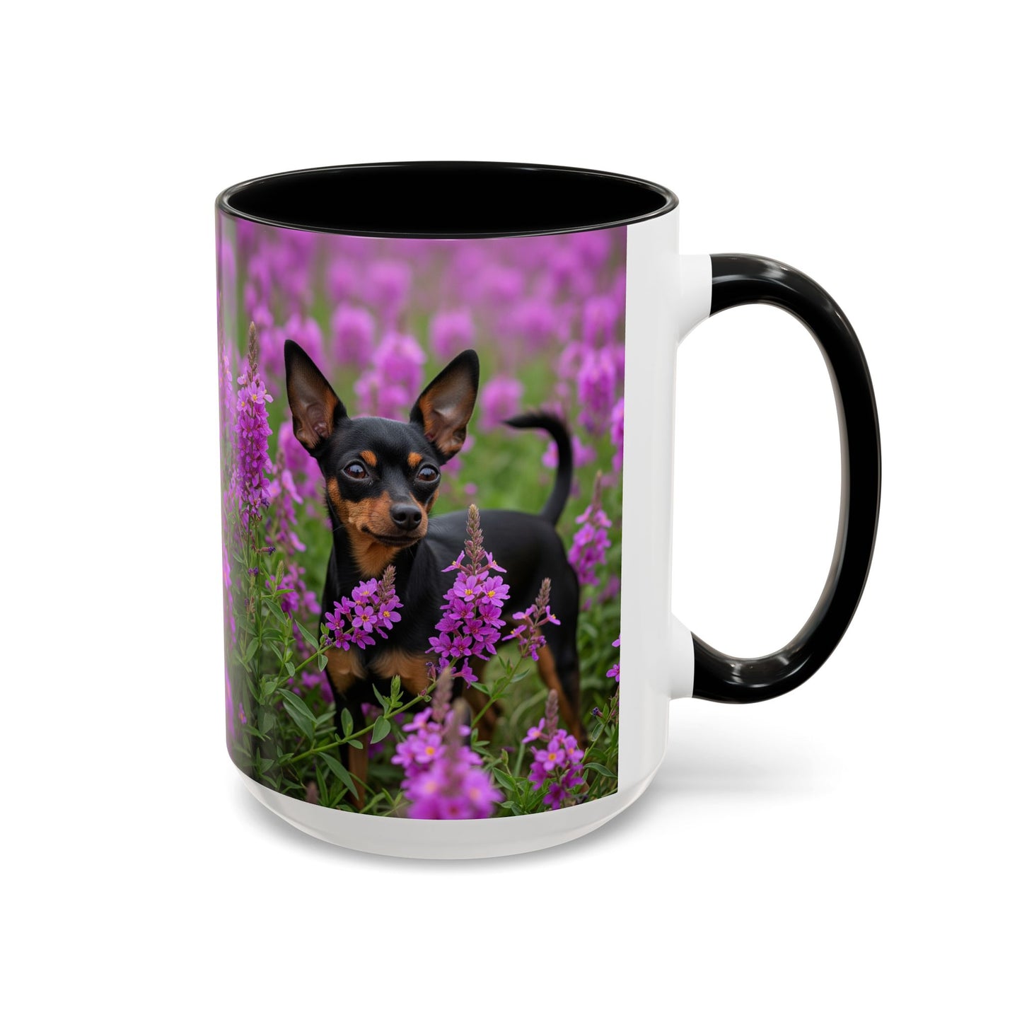 English Toy Terrier Accent Coffee Mug - Perfect Gift for Dog Lovers
