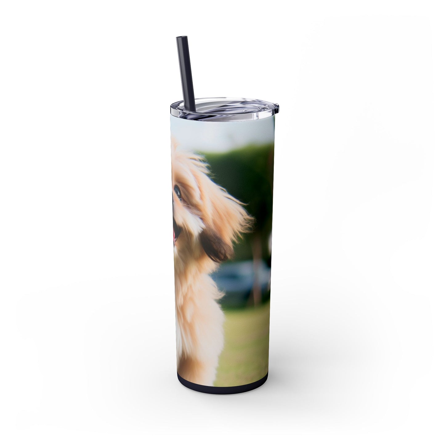 Pekapoo Tumbler with Straw, 20oz