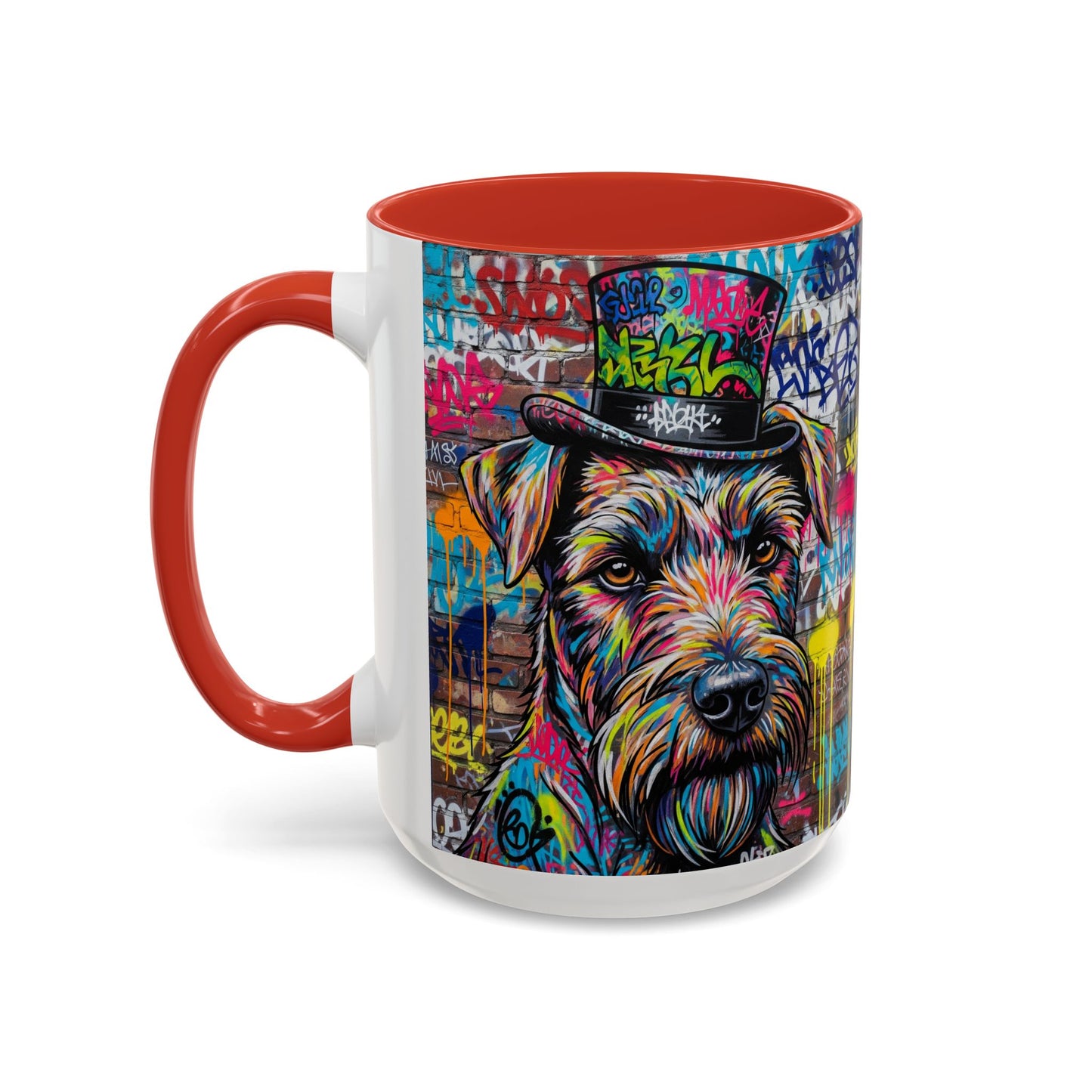 Teddy Roosevelt Terrier Accent Coffee Mug - Perfect Gift for Dog Lovers