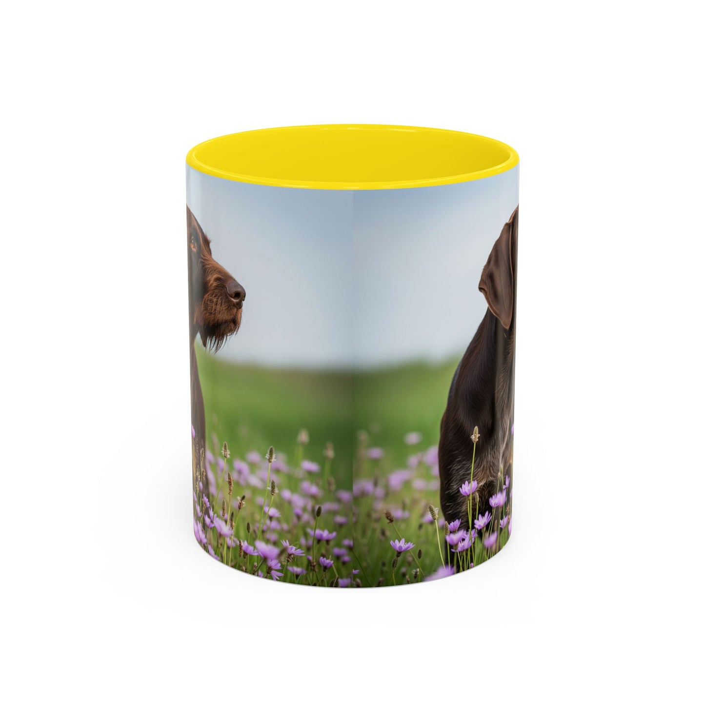 German Wirehaired Pointer Accent Coffee Mug - Perfect Gift for Dog Lovers