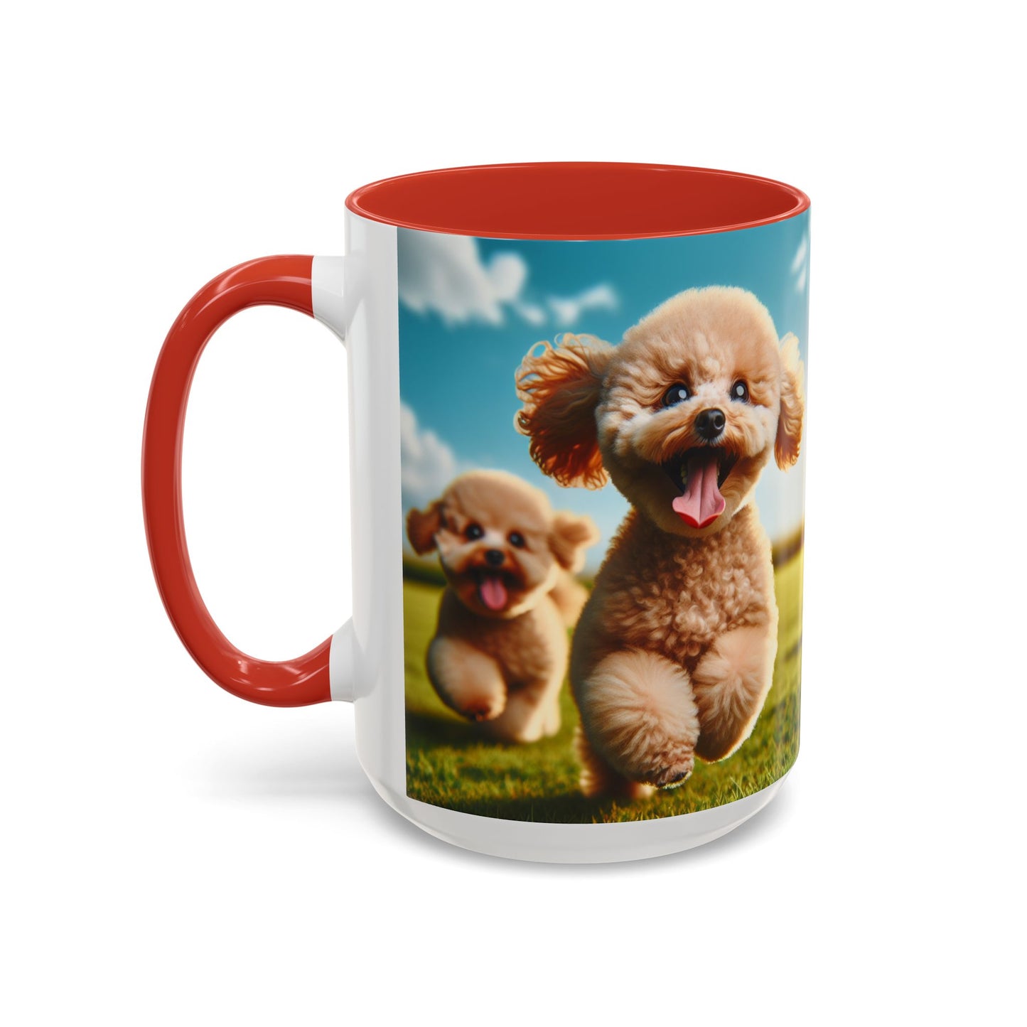 Toy Poodle Accent Coffee Mug - Perfect Gift for Dog Lovers