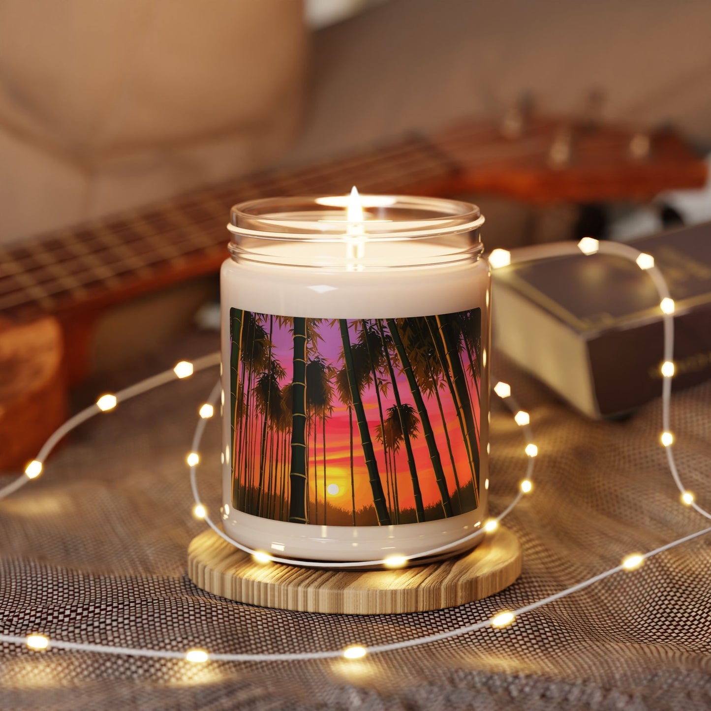 Bamboo Forest Sunrise- Scented Soy Candle, 9oz