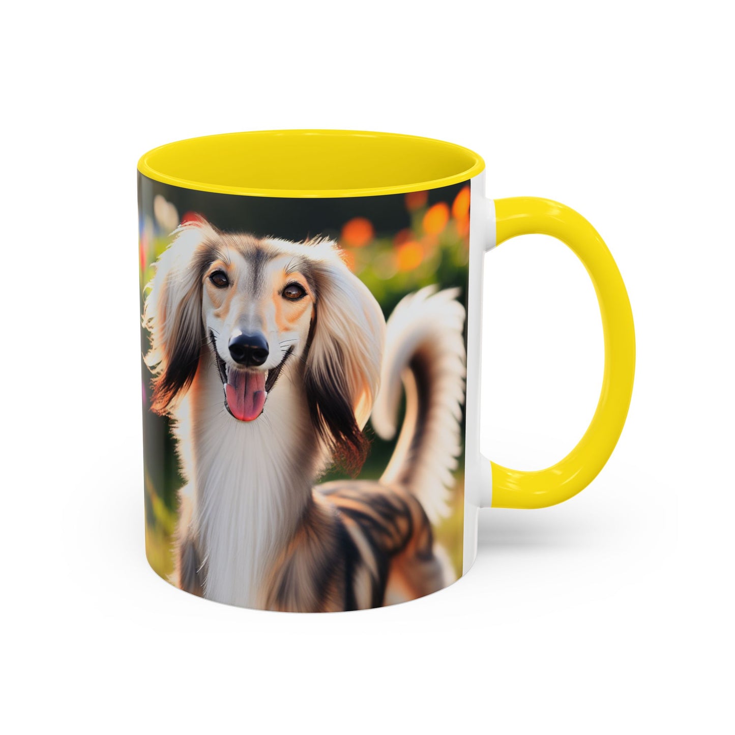 Saluki Accent Coffee Mug - Perfect Gift for Dog Lovers