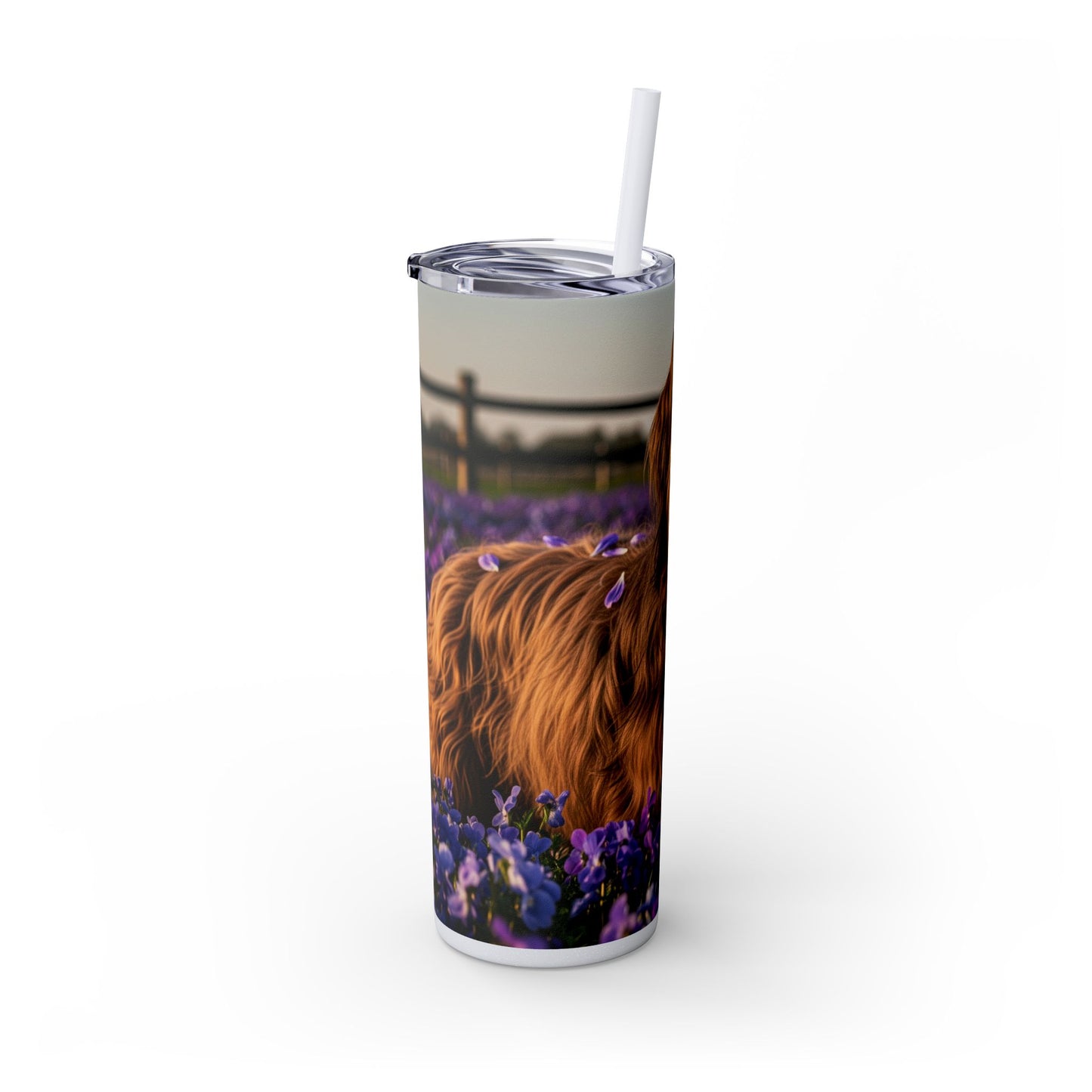 Briard Tumbler with Straw, 20oz