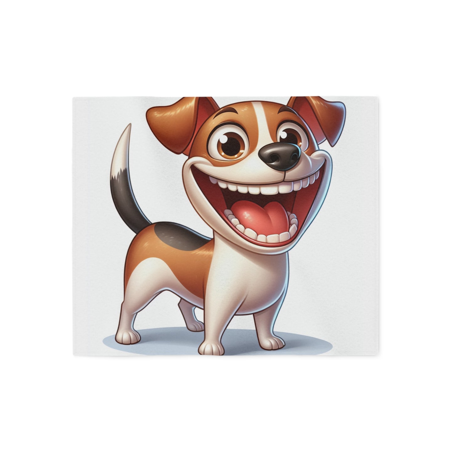 Teddy Roosevelt Terrier Sweatshirt Blanket