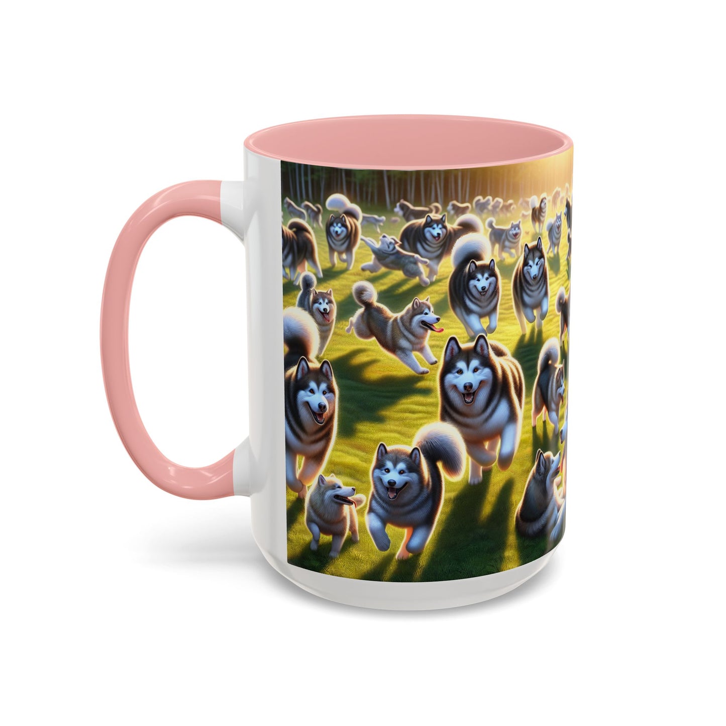 Alaskan Malamute Accent Coffee Mug - Perfect Gift for Dog Lovers