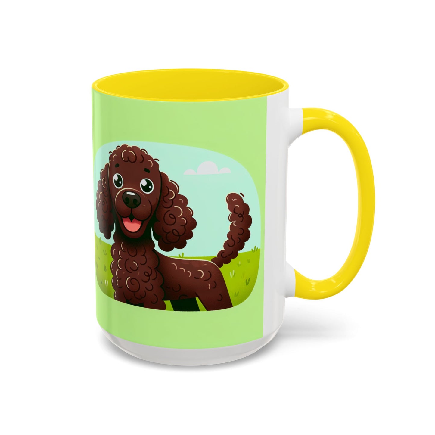 Irish Water Spaniel Accent Coffee Mug - Perfect Gift for Dog Lovers