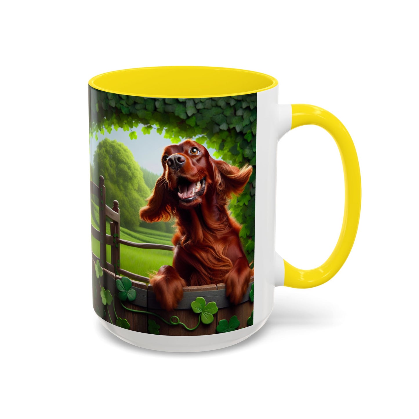 Irish Setter Accent Coffee Mug - Perfect Gift for Dog Lovers