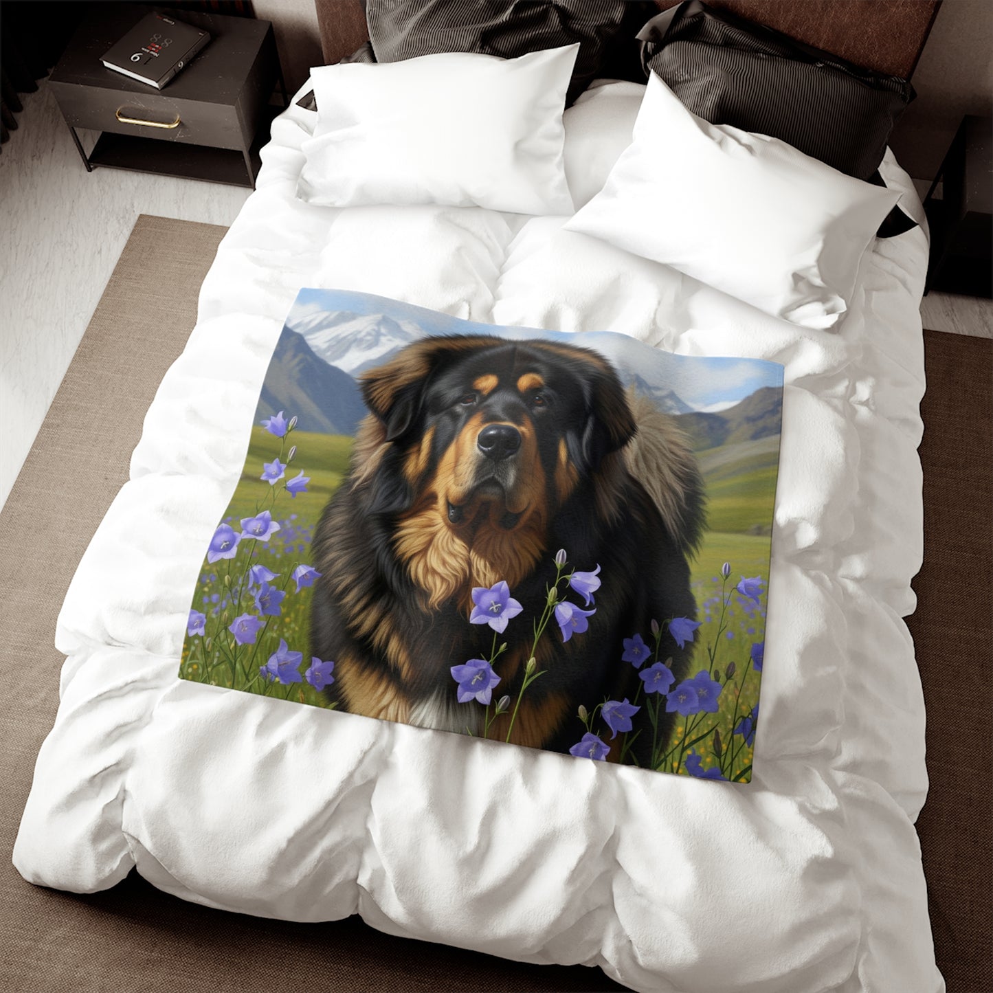 Tibetan Mastiff Sweatshirt Blanket