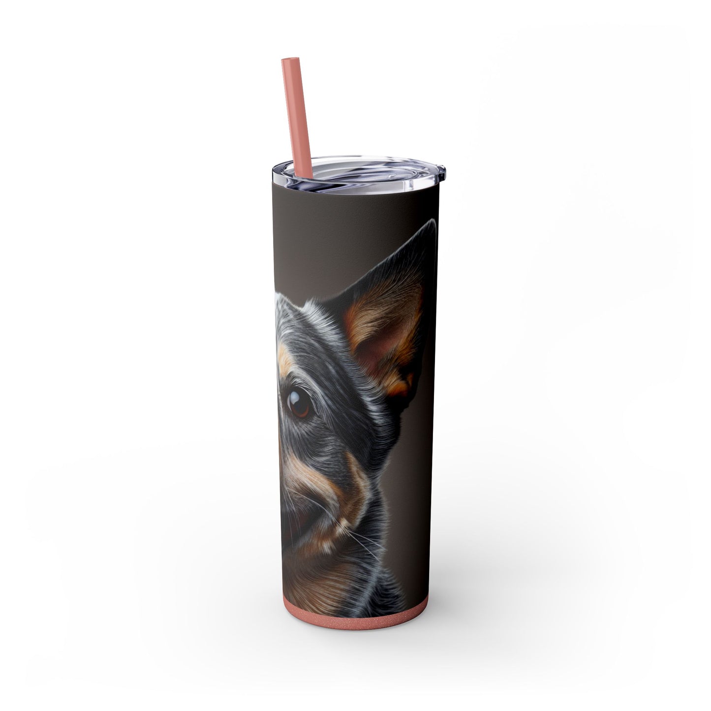 Australian Cattle Dog Tumbler with Straw, 20oz