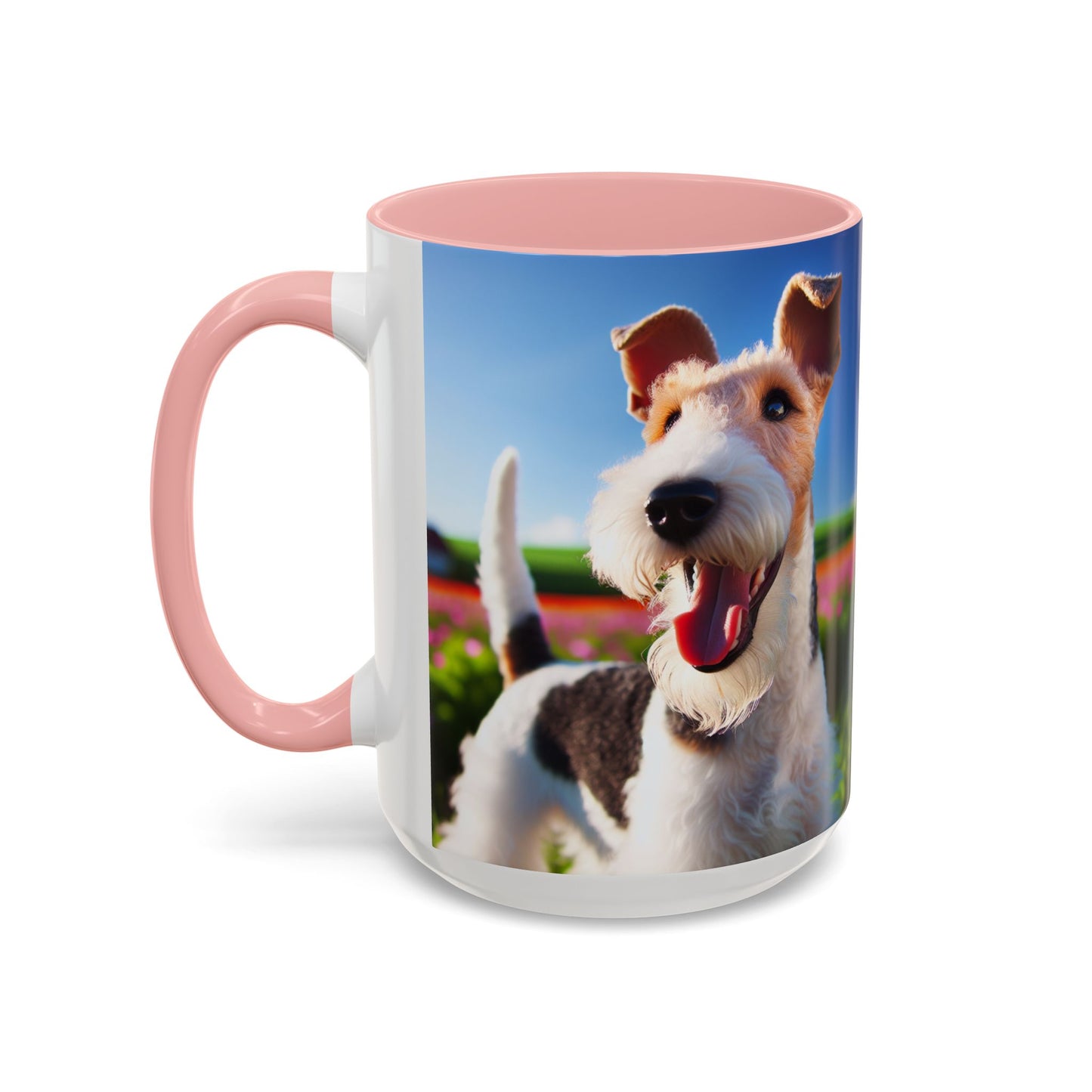 Wire Fox Terrier Accent Coffee Mug - Perfect Gift for Dog Lovers