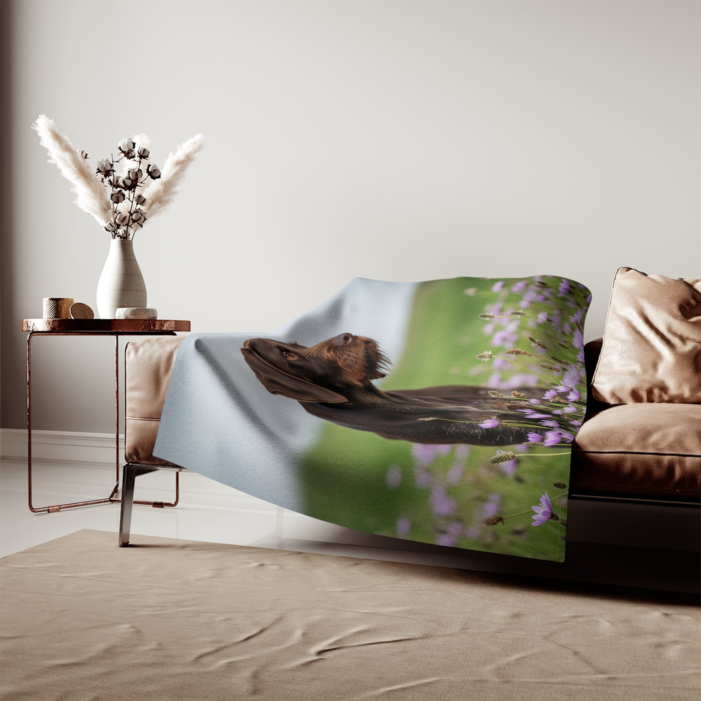 German Wirehaired Pointer Sweatshirt Blanket