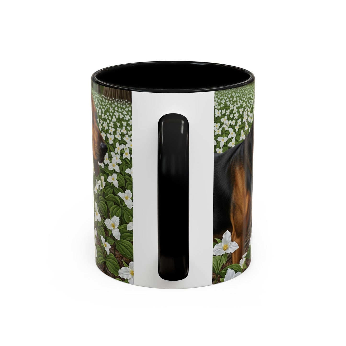 Treeing Walker Coonhound Accent Coffee Mug - Perfect Gift for Dog Lovers