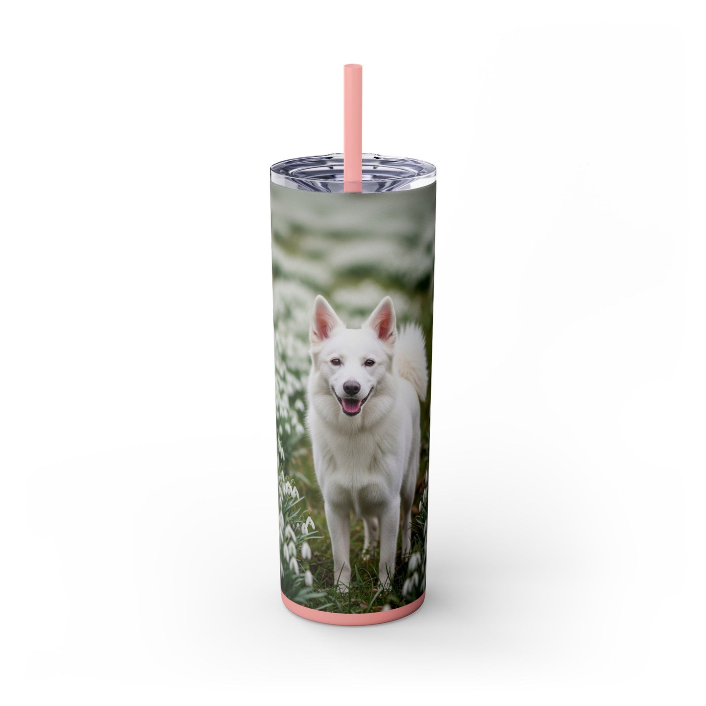 Volpino Italiano Tumbler with Straw, 20oz