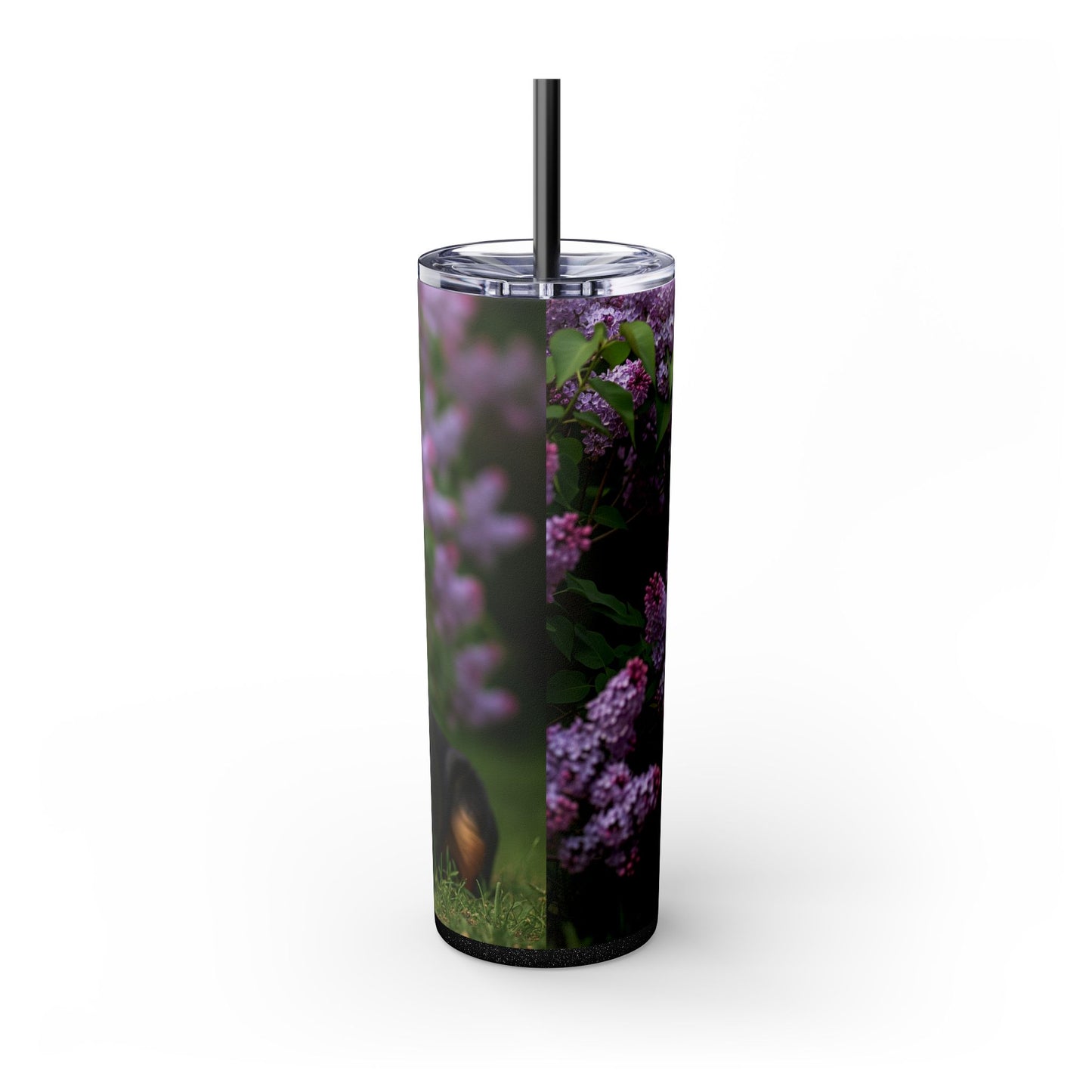 Mudi Skinny Tumbler with Straw, 20oz