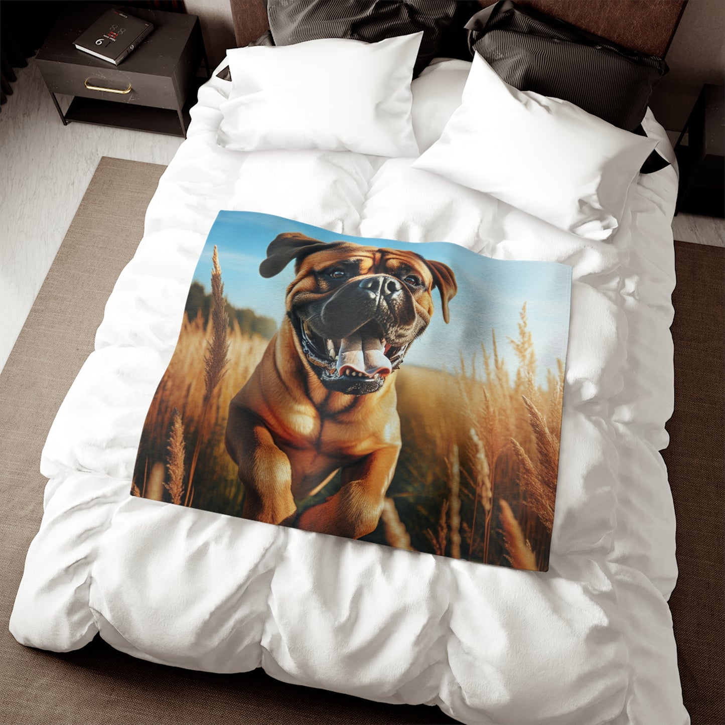 Bullmastiff Sweatshirt Blanket