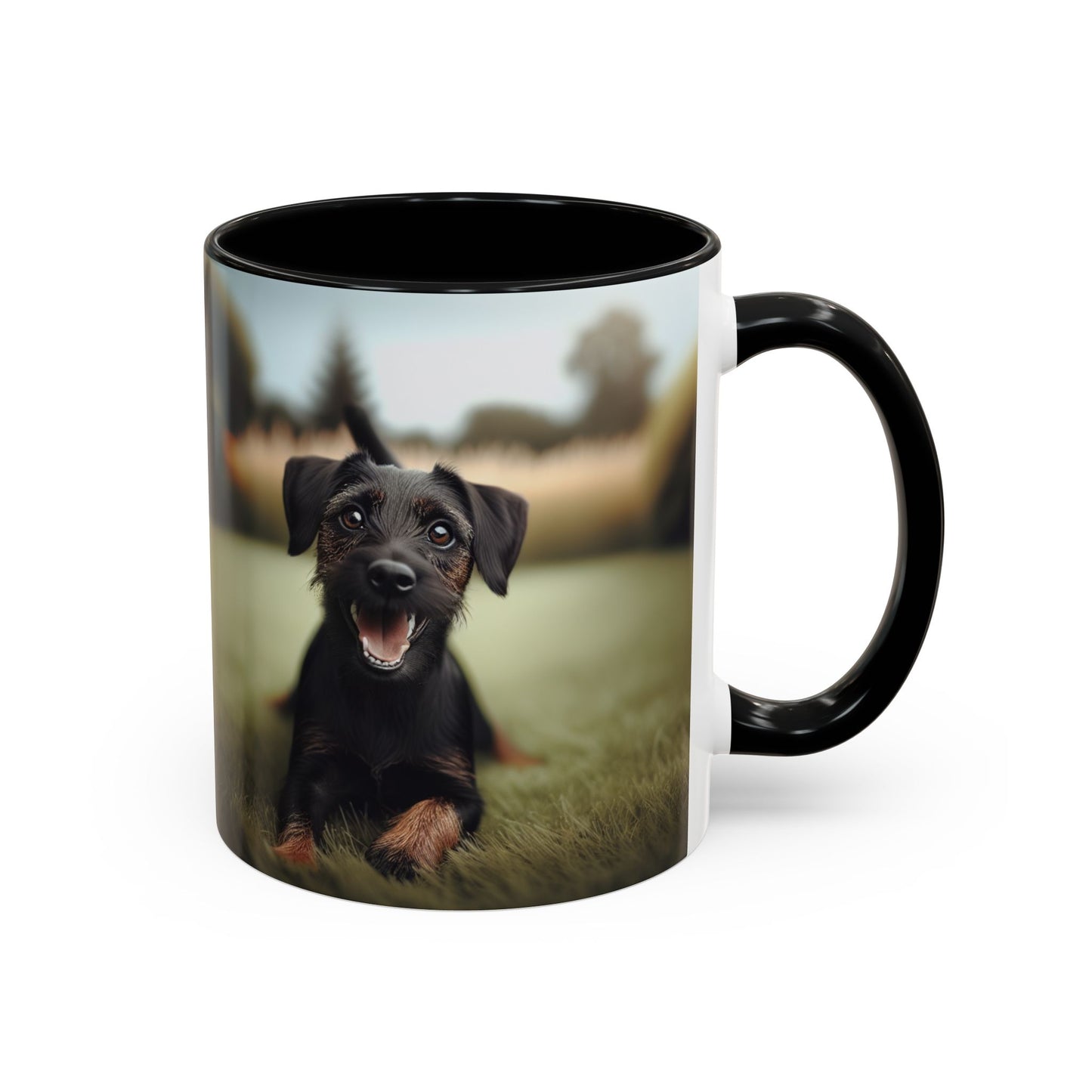 German Hunting Terrier Accent Coffee Mug - Perfect Gift for Dog Lovers