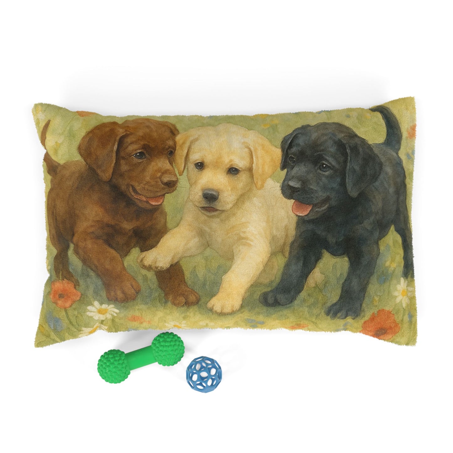 Labrador Retriever puppies Pet Bed
