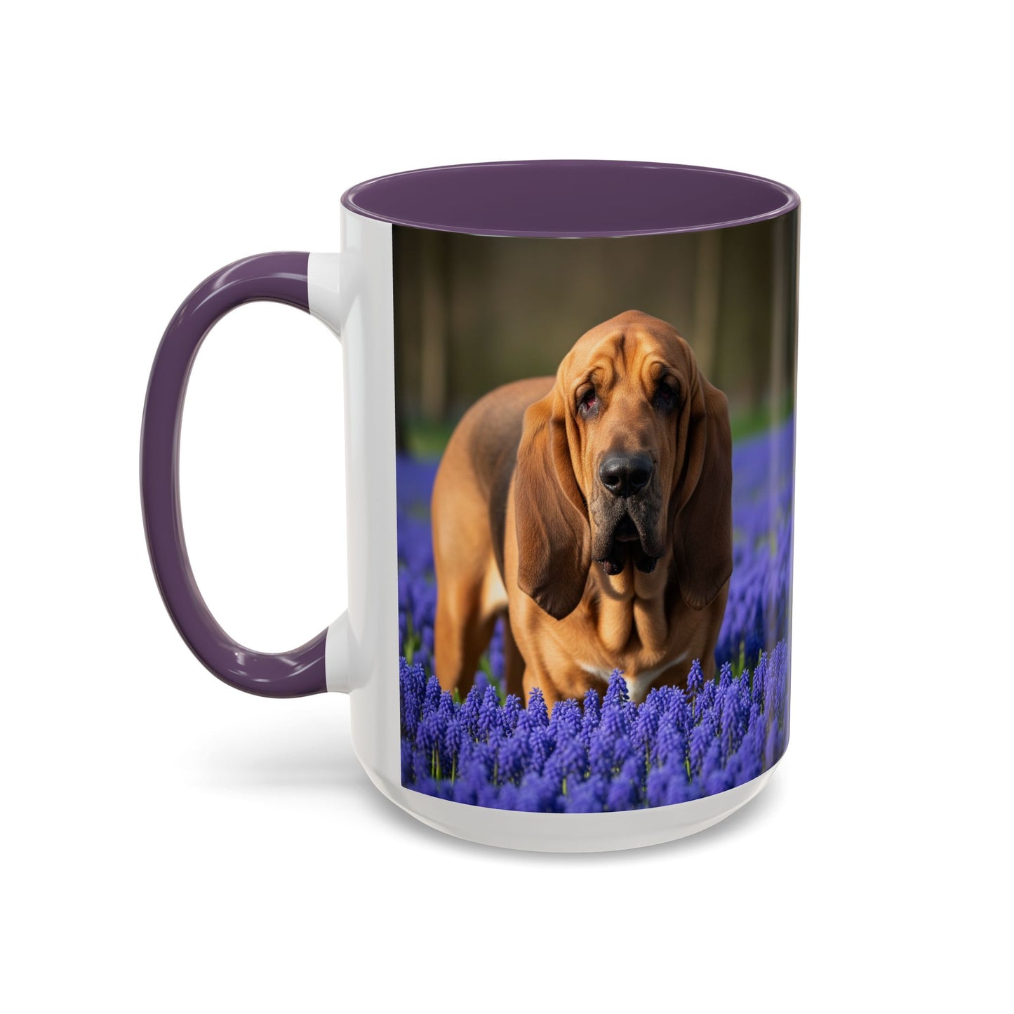 Bloodhound Accent Coffee Mug - Perfect Gift for Dog Lovers