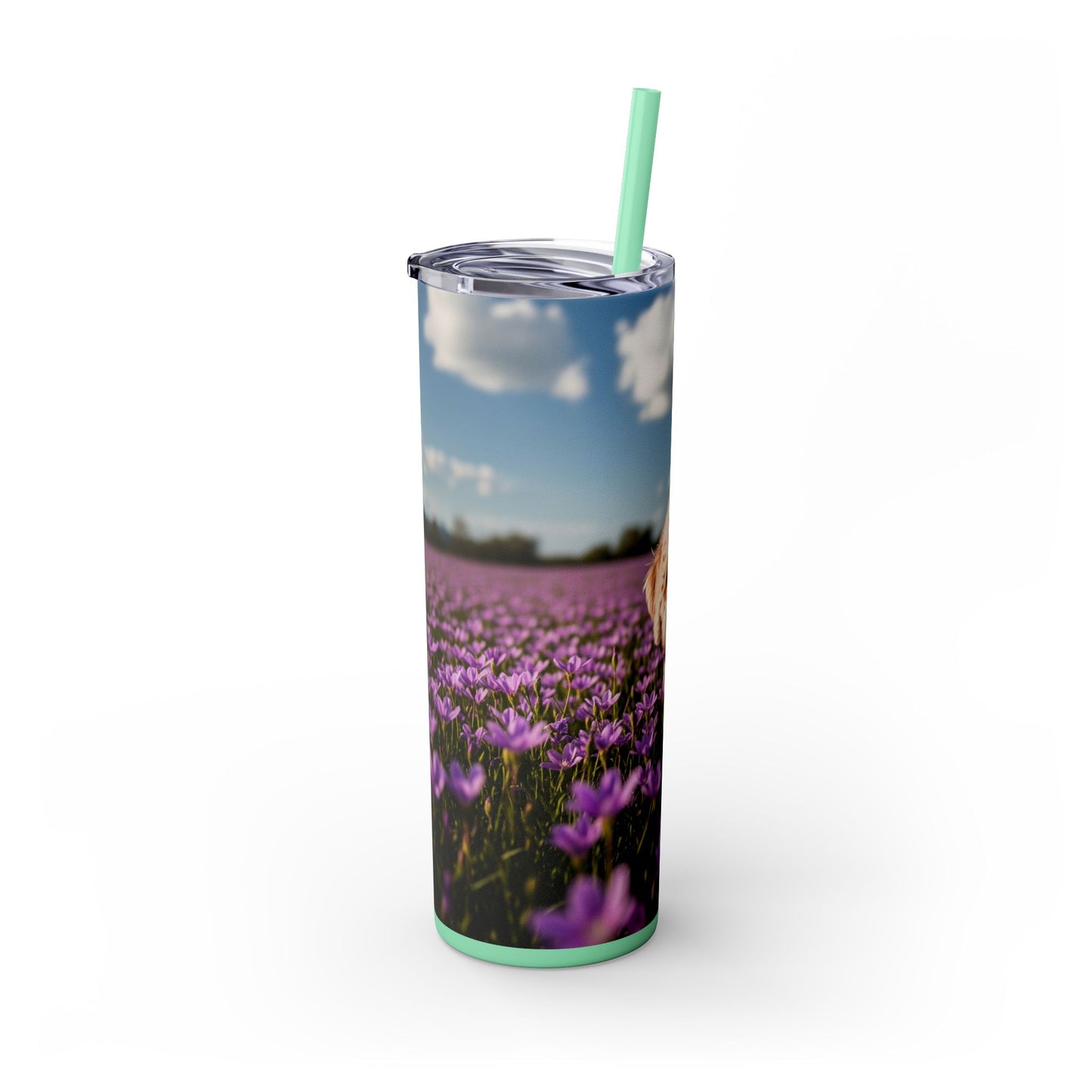 Lagotto Romagnolo Tumbler with Straw, 20oz