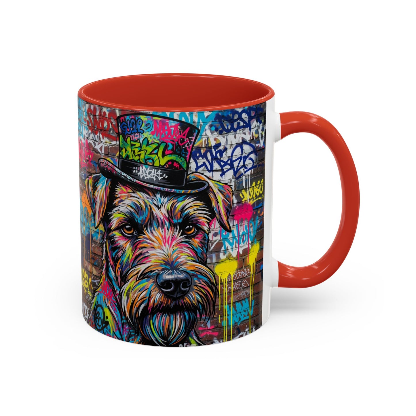 Teddy Roosevelt Terrier Accent Coffee Mug - Perfect Gift for Dog Lovers