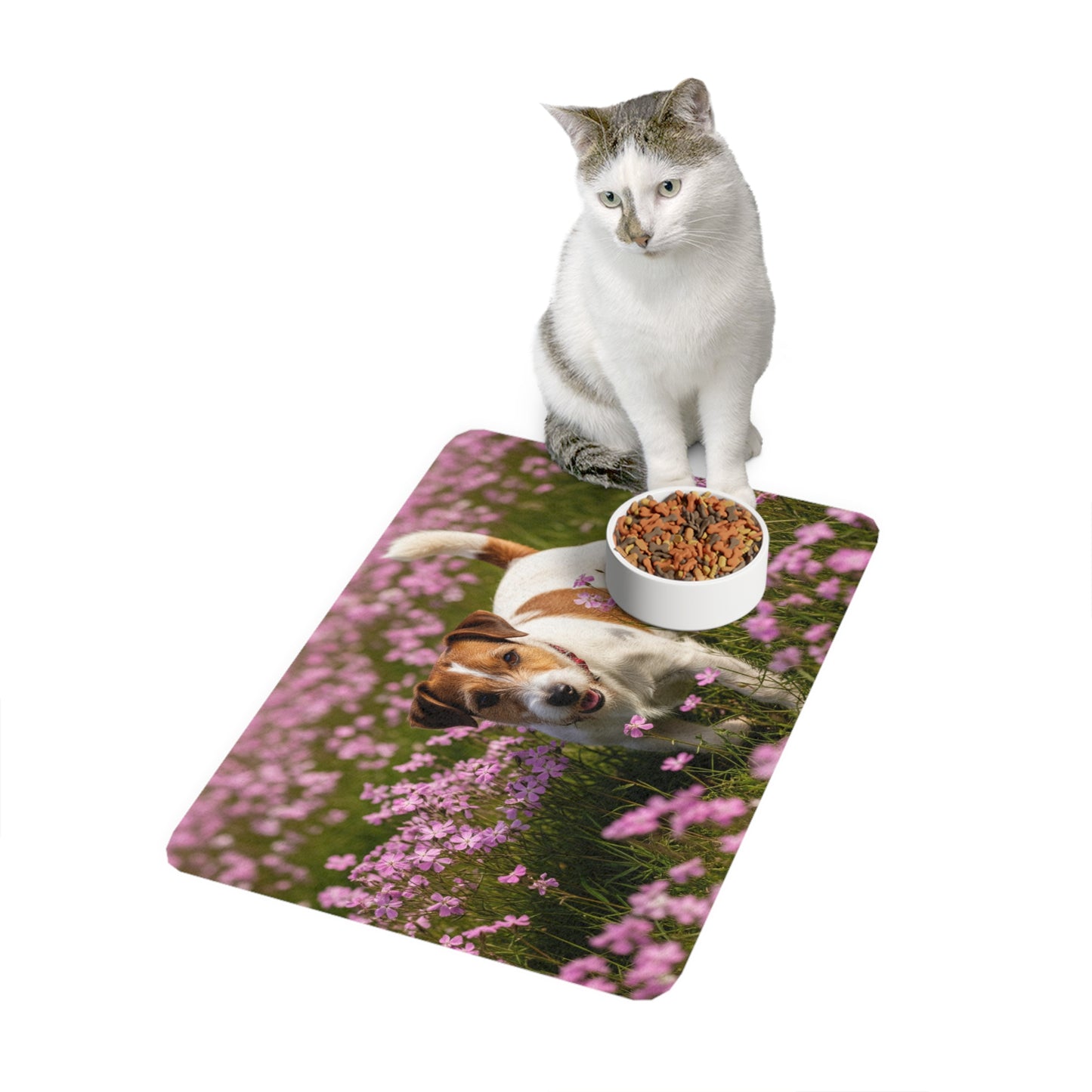 Pet Food Mat (12x18) - Parson Russell Terrier