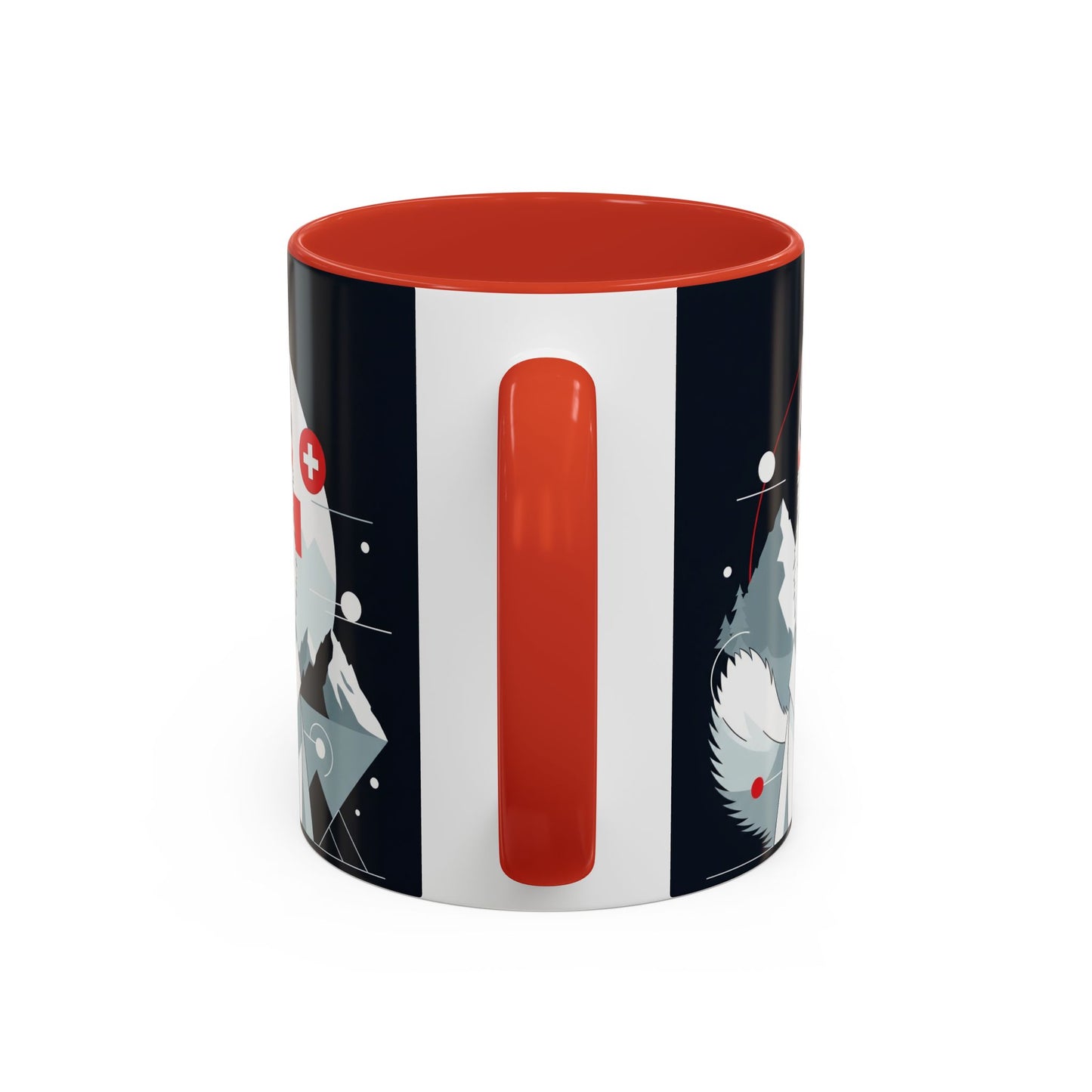 White Swiss Shepherd Dog Accent Coffee Mug - Perfect Gift for Dog Lovers