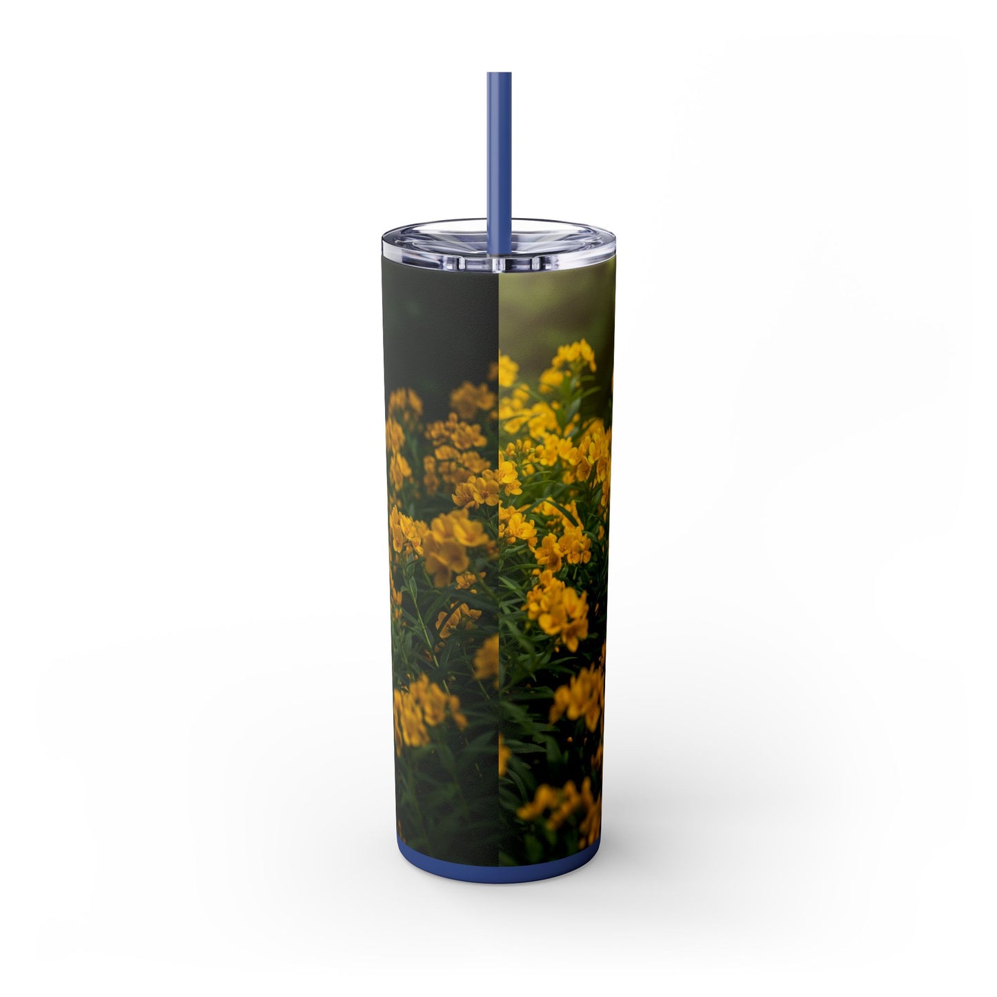 Labrador Retriever Skinny Tumbler with Straw, 20oz