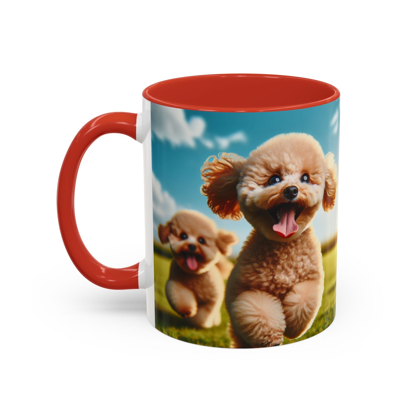 Toy Poodle Accent Coffee Mug - Perfect Gift for Dog Lovers