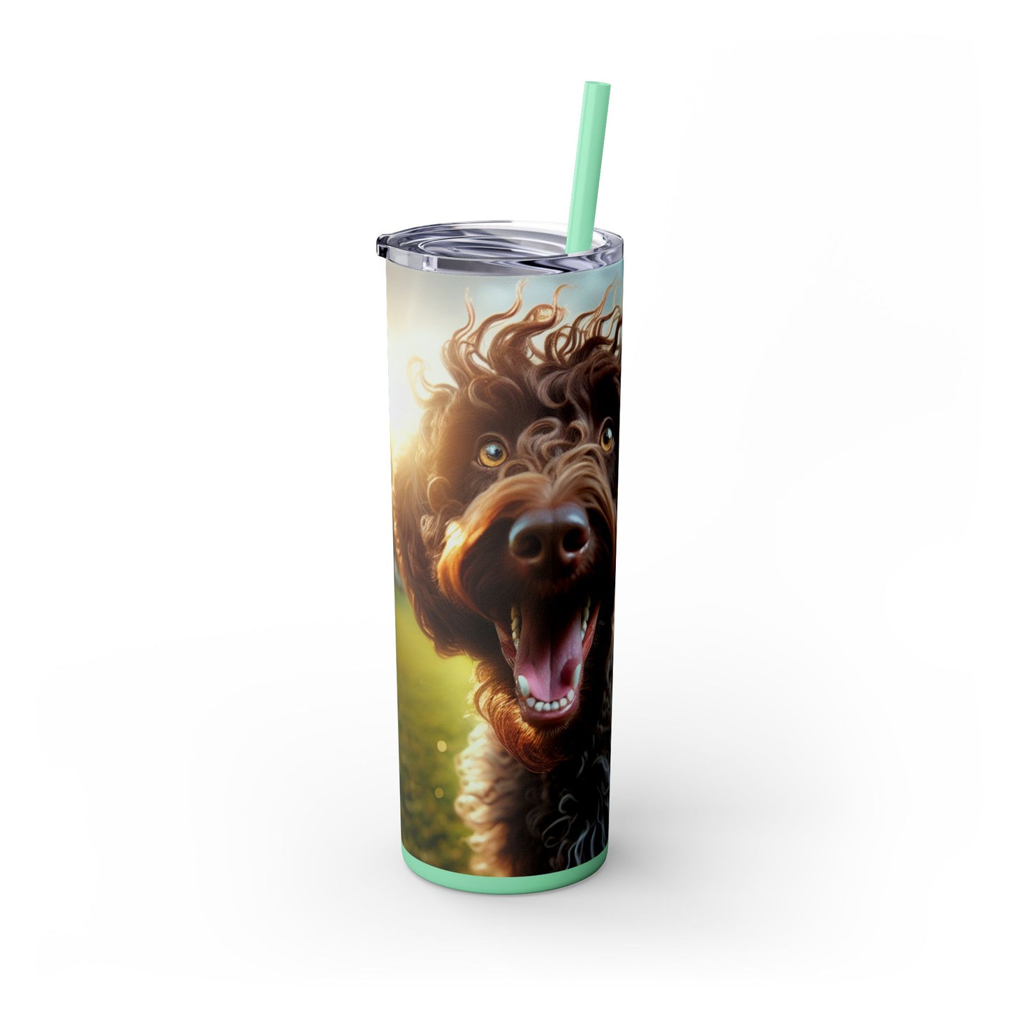Pudelpointer Tumbler with Straw, 20oz