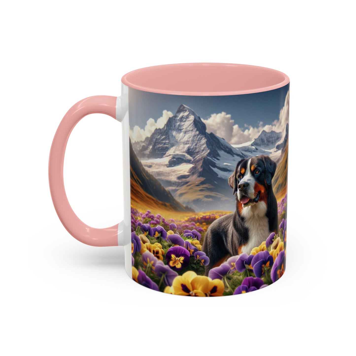 Greater Swiss Mountain Dog Accent Coffee Mug - Perfect Gift for Dog Lovers