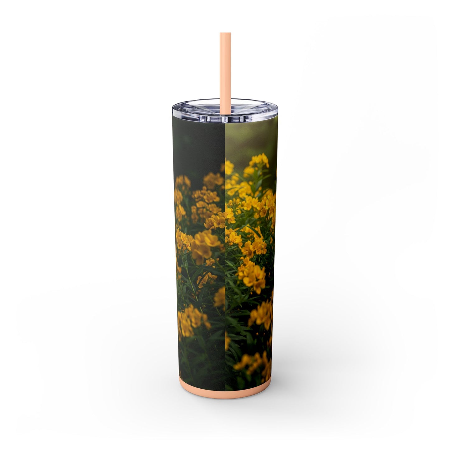 Labrador Retriever Skinny Tumbler with Straw, 20oz