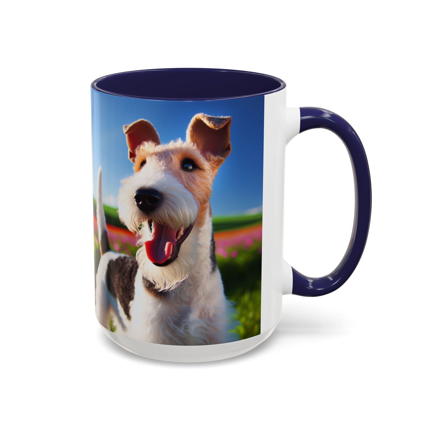 Wire Fox Terrier Accent Coffee Mug - Perfect Gift for Dog Lovers