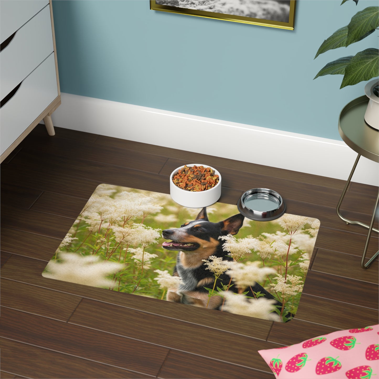Pet Food Mat (12x18) - Lancashire Heeler