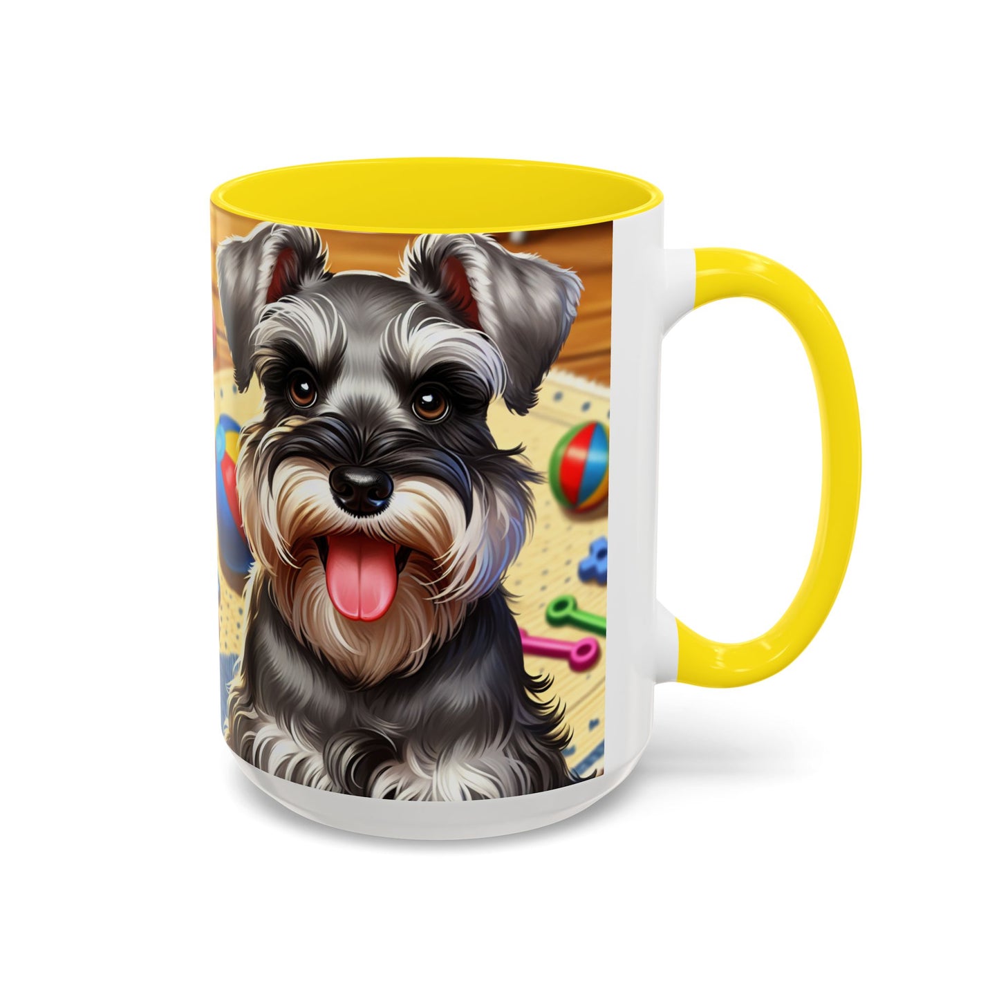 Miniature Schnauzer Accent Coffee Mug - Perfect Gift for Dog Lovers