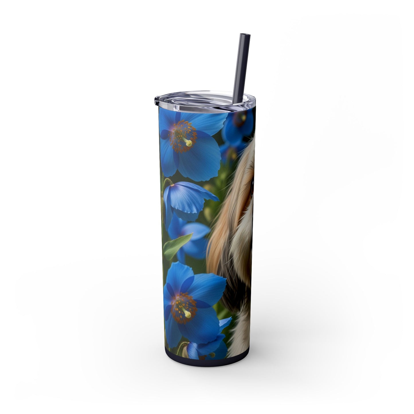 Lhasalier Tumbler with Straw, 20oz