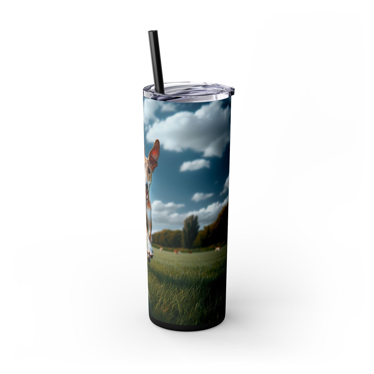 Ibizan Hound Tumbler with Straw, 20oz